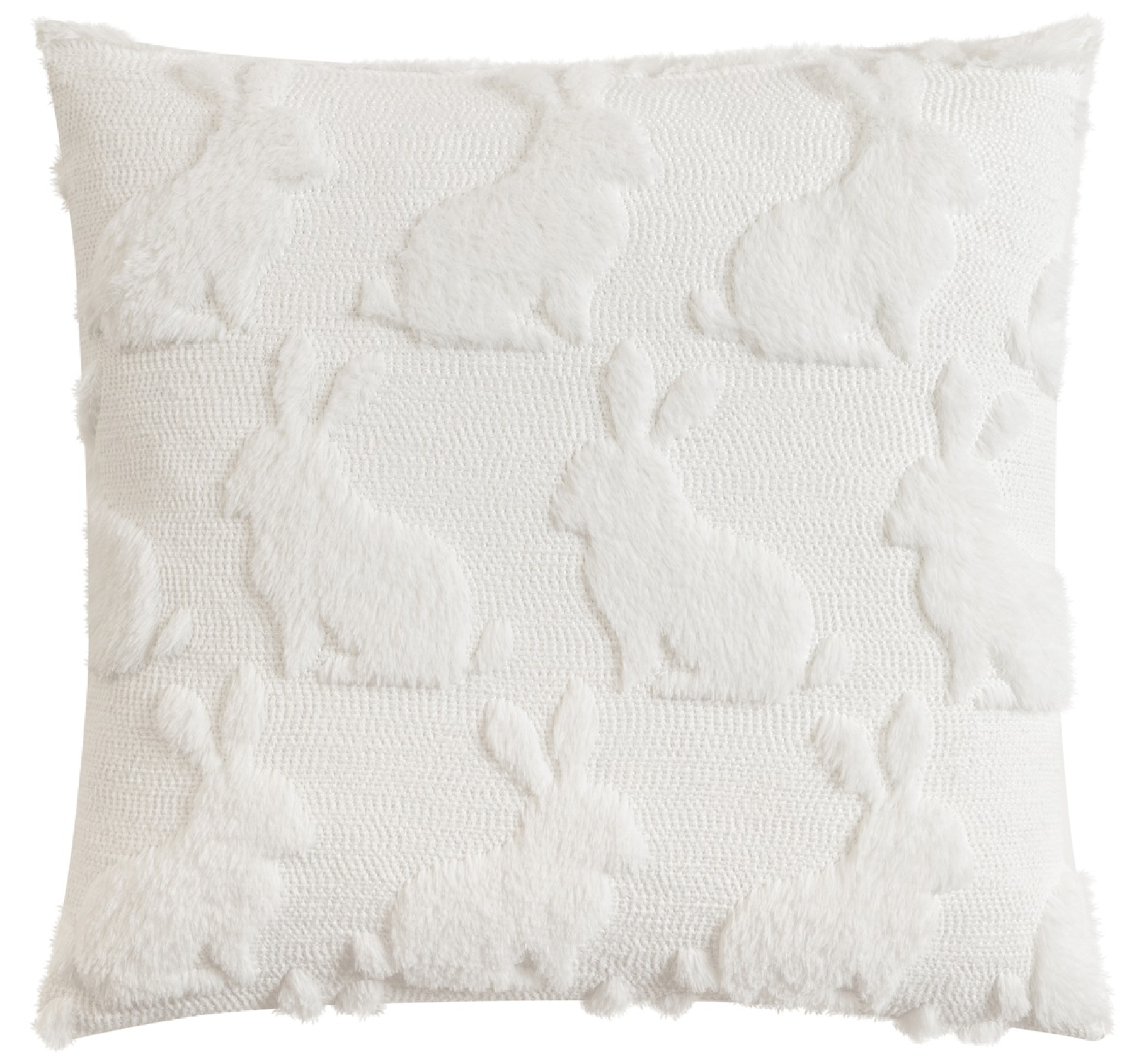 Magma Kissenhülle 'Schnuffi' 45 x 45 cm Elfenbein - Weiß